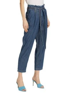 L'AGENCE Violette Cotton Paperbag Pants -Outlet L'AGENCE Store unnamed file 817