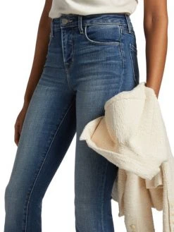 L'AGENCE Ruth Low-Rise Distressed Straight Jeans 5 L'AGENCE Ruth Low-Rise Distressed Straight Jeans -Outlet L'AGENCE Store unnamed file 826