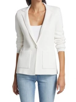 L'AGENCE Lacey Cotton Knit Blazer 2 L'AGENCE Lacey Cotton Knit Blazer -Outlet L'AGENCE Store unnamed file 830