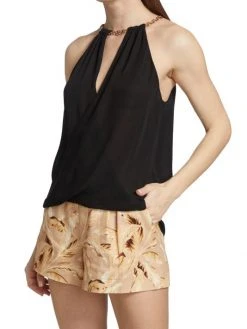 L'AGENCE Lina Draped Silk Top 3 L'AGENCE Lina Draped Silk Top -Outlet L'AGENCE Store unnamed file 874