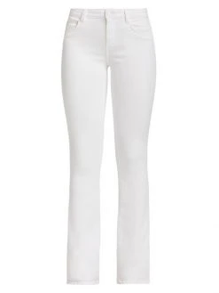 L'AGENCE Selma High-Rise Baby Bootcut Jeans