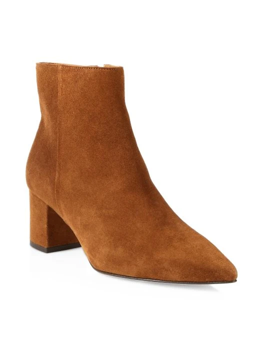L'AGENCE Jeanne Suede Ankle Boots Brown 2 L'AGENCE Jeanne Suede Ankle Boots Brown - Image 2