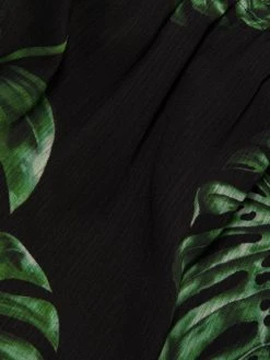 L'AGENCE Arabell Leaf-Print Romper -Outlet L'AGENCE Store unnamed file 956