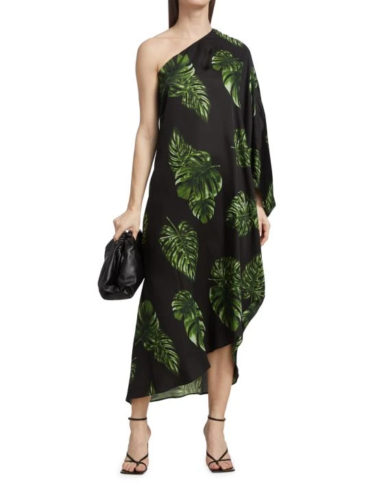 unnamed-file-979.jpg L'AGENCE Selena Leaf-Print One-Shoulder Dress -Outlet L'AGENCE Store unnamed file 979
